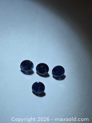 MaxSold Auction: Natural blue sapphire lot  - Toronto (Ontario, Canada) PARTNER MANAGED Reseller Online Auction - Gerrard Street West