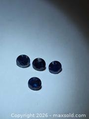 MaxSold Auction: Natural blue sapphire lot  - Toronto (Ontario, Canada) PARTNER MANAGED Reseller Online Auction - Gerrard Street West