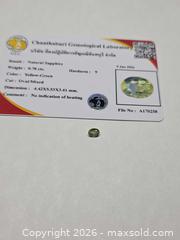 MaxSold Auction: Natural certified sapphire  - Toronto (Ontario, Canada) PARTNER MANAGED Reseller Online Auction - Gerrard Street West