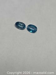 MaxSold Auction: Natural lagoon blue Cambodian zircon  - Toronto (Ontario, Canada) PARTNER MANAGED Reseller Online Auction - Gerrard Street West
