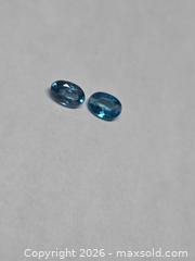 MaxSold Auction: Natural lagoon blue Cambodian zircon  - Toronto (Ontario, Canada) PARTNER MANAGED Reseller Online Auction - Gerrard Street West