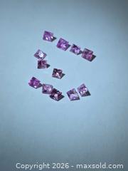 MaxSold Auction: Natural pink Sapphire lot  - Toronto (Ontario, Canada) PARTNER MANAGED Reseller Online Auction - Gerrard Street West