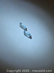 MaxSold Auction: Natural untreated Aquamarine pair  - Toronto (Ontario, Canada) PARTNER MANAGED Reseller Online Auction - Gerrard Street West