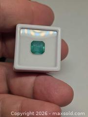 MaxSold Auction: Natural Zambian Emerald  - Toronto (Ontario, Canada) PARTNER MANAGED Reseller Online Auction - Gerrard Street West