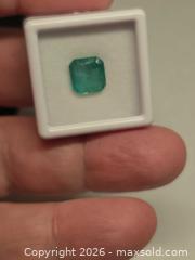 MaxSold Auction: Natural Zambian Emerald  - Toronto (Ontario, Canada) PARTNER MANAGED Reseller Online Auction - Gerrard Street West