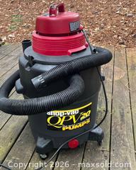 MaxSold Auction: Shop-Vac Brand QPV 10.5A 20 Gallon Vacuum w/ Hose & Attachments - Roswell (Georgia, USA) SELLER MANAGED Estate Sale Online Auction -  Alpharetta Highway (STORAGE)