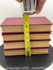 MaxSold Auction: Set of 4 Antique hardcover books from the Mark Twain - Menlo Park (California, USA) SELLER MANAGED Downsizing Online Auction - Henderson Place