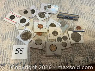 MaxSold Auction: A Variety of Coins  - Forks Township (Pennsylvania, USA) SELLER MANAGED Downsizing Online Auction - Ben Jon Road