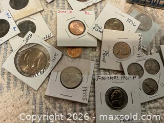 MaxSold Auction: A Variety of Coins  - Forks Township (Pennsylvania, USA) SELLER MANAGED Downsizing Online Auction - Ben Jon Road