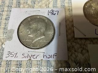 MaxSold Auction: Kennedy Half Dollars 35% Silver  - Forks Township (Pennsylvania, USA) SELLER MANAGED Downsizing Online Auction - Ben Jon Road