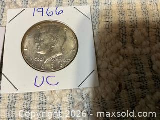 MaxSold Auction: Kennedy Half Dollars 35% Silver  - Forks Township (Pennsylvania, USA) SELLER MANAGED Downsizing Online Auction - Ben Jon Road