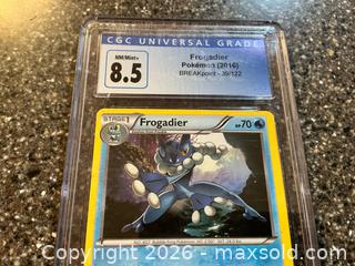 MaxSold Auction: Pokemon Card Graded 8.5 - Forks Township (Pennsylvania, USA) SELLER MANAGED Downsizing Online Auction - Ben Jon Road