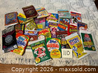 MaxSold Auction: Unopened Sports Cards - Forks Township (Pennsylvania, USA) SELLER MANAGED Downsizing Online Auction - Ben Jon Road