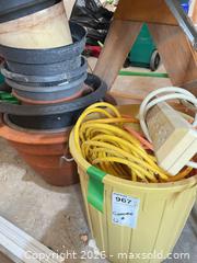 MaxSold Auction: Extension Cords and Planters B  - Kingston (Ontario, Canada) Moving Online Auction - Sheridan Street
