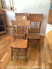 MaxSold Auction: Pressed Backed Chairs. C - Kingston (Ontario, Canada) Moving Online Auction - Sheridan Street