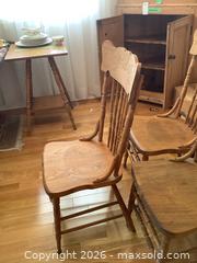 MaxSold Auction: Pressed Backed Chairs. C - Kingston (Ontario, Canada) Moving Online Auction - Sheridan Street