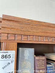 MaxSold Auction: Wood Bookcase C  - Kingston (Ontario, Canada) Moving Online Auction - Sheridan Street