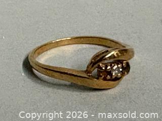 MaxSold Auction: 10K GOLD DIAMOND Ring - Marked - Toronto (Ontario, Canada) SELLER MANAGED Reseller Online Auction - Chesswood Drive