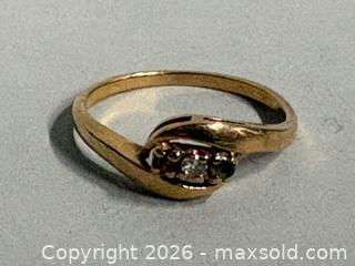 MaxSold Auction: 10K GOLD DIAMOND Ring - Marked - Toronto (Ontario, Canada) SELLER MANAGED Reseller Online Auction - Chesswood Drive