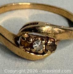 MaxSold Auction: 10K GOLD DIAMOND Ring - Marked - Toronto (Ontario, Canada) SELLER MANAGED Reseller Online Auction - Chesswood Drive