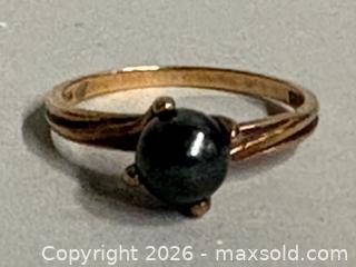 MaxSold Auction: 10K GOLD Ring with BLACK PEARL - Marked - Toronto (Ontario, Canada) SELLER MANAGED Reseller Online Auction - Chesswood Drive
