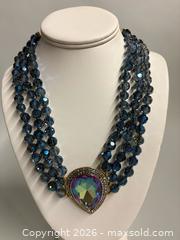 MaxSold Auction: 15” HEIDI DAUS Dazzling Delight Collection Teardrop Multicolour Choker - Toronto (Ontario, Canada) SELLER MANAGED Reseller Online Auction - Chesswood Drive