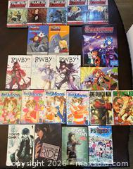 MaxSold Auction: (22) Assorted MANGA Anthology English Graphic Novels  - Toronto (Ontario, Canada) SELLER MANAGED Reseller Online Auction - Chesswood Drive