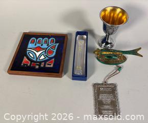 MaxSold Auction: (5) Judaica Pieces  - Toronto (Ontario, Canada) SELLER MANAGED Reseller Online Auction - Chesswood Drive