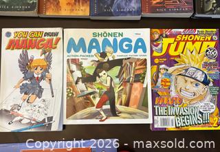 MaxSold Auction: Assorted MANGA English Graphic Novels, 14” SUPER MARIO BROS Plushy, PERCY JACKSON and More - Toronto (Ontario, Canada) SELLER MANAGED Reseller Online Auction - Chesswood Drive