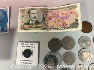MaxSold Auction: Assorted World Currency and Coins - Toronto (Ontario, Canada) SELLER MANAGED Reseller Online Auction - Chesswood Drive