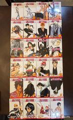 MaxSold Auction: BLEACH MANGA English Graphic Novels, Volumes 1-24 Written and Illustrated by TITE KUBO - Toronto (Ontario, Canada) SELLER MANAGED Reseller Online Auction - Chesswood Drive