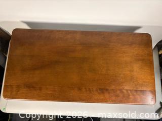 MaxSold Auction: MCM Walnut Coffee Table - Toronto (Ontario, Canada) SELLER MANAGED Reseller Online Auction - Chesswood Drive