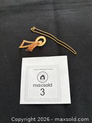 MaxSold Auction: 14K GOLD BROOCH & Gold Bracelet Chain  - Meaford (Ontario, Canada) PARTNER MANAGED Estate Sale Online Auction - Graham Street