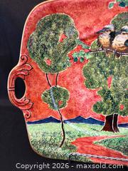 MaxSold Auction: Antique 1930s Grimwades Byzante Ware Bird Plate - Meaford (Ontario, Canada) PARTNER MANAGED Estate Sale Online Auction - Graham Street