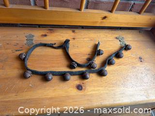 MaxSold Auction: ANTIQUE SLEIGH BELLS HORSE COLLAR - Meaford (Ontario, Canada) PARTNER MANAGED Estate Sale Online Auction - Graham Street