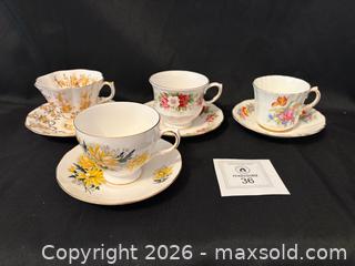 MaxSold Auction: Assortment of Fine Bone China Teacups & Saucers - Meaford (Ontario, Canada) PARTNER MANAGED Estate Sale Online Auction - Graham Street