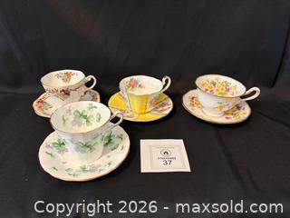 MaxSold Auction: Assortment of Fine Bone China Teacups & Saucers - Meaford (Ontario, Canada) PARTNER MANAGED Estate Sale Online Auction - Graham Street