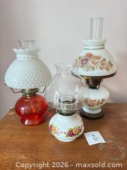 MaxSold Auction: Assortment of Oil Lamps & Table Lamp - Meaford (Ontario, Canada) PARTNER MANAGED Estate Sale Online Auction - Graham Street