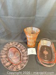 MaxSold Auction: Assortment of Pink Depression Glass - Meaford (Ontario, Canada) PARTNER MANAGED Estate Sale Online Auction - Graham Street