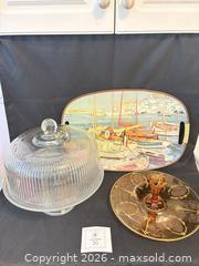 MaxSold Auction: Assortment of Serving Trays  - Meaford (Ontario, Canada) PARTNER MANAGED Estate Sale Online Auction - Graham Street