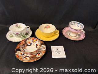 MaxSold Auction: Assortment of Vintage China Teacups & Saucers - Meaford (Ontario, Canada) PARTNER MANAGED Estate Sale Online Auction - Graham Street