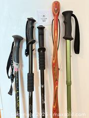 MaxSold Auction: Assortment of WALKING POLES  - Meaford (Ontario, Canada) PARTNER MANAGED Estate Sale Online Auction - Graham Street