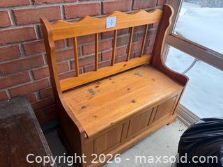 MaxSold Auction: Country Style Pine Storage Bench - Meaford (Ontario, Canada) PARTNER MANAGED Estate Sale Online Auction - Graham Street