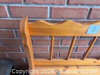 MaxSold Auction: Country Style Pine Storage Bench - Meaford (Ontario, Canada) PARTNER MANAGED Estate Sale Online Auction - Graham Street