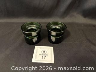 MaxSold Auction: DANSK Danish Green Glass Candle Holders - Meaford (Ontario, Canada) PARTNER MANAGED Estate Sale Online Auction - Graham Street