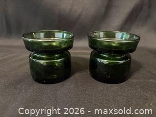 MaxSold Auction: DANSK Danish Green Glass Candle Holders - Meaford (Ontario, Canada) PARTNER MANAGED Estate Sale Online Auction - Graham Street