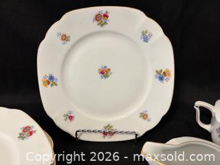 MaxSold Auction: Eschenbach, Bavaria “Empress Dresden Flowers” Porcelain Dessert Set - Meaford (Ontario, Canada) PARTNER MANAGED Estate Sale Online Auction - Graham Street