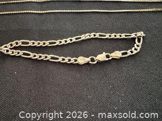 MaxSold Auction: ITALIAN 925 SILVER Necklace & Bracelet Chains - Meaford (Ontario, Canada) PARTNER MANAGED Estate Sale Online Auction - Graham Street
