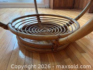 MaxSold Auction: Mid-Century Bamboo, Rattan, & Glass Coffee Table - Meaford (Ontario, Canada) PARTNER MANAGED Estate Sale Online Auction - Graham Street
