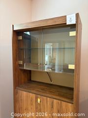 MaxSold Auction: Mid-Century Wood Veneer Tall Cabinet - Meaford (Ontario, Canada) PARTNER MANAGED Estate Sale Online Auction - Graham Street